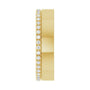 Sapphire Row Lab-Grown Diamond Pavé Detail Cigar Band - 14K Yellow Gold, 1/3 ctw (view 4)