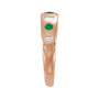 Sapphire Row Lab-Grown Gemstone Embedded Mixed-Cut Ring - Emerald, 14K Rose Gold (view 3)