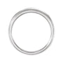 Sapphire Row Lab-Grown Gemstone Embedded Mixed-Cut Ring - Diamond, 14K White Gold (view 2)