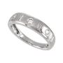 Sapphire Row Lab-Grown Gemstone Embedded Mixed-Cut Ring - Diamond, 14K White Gold (view 4)