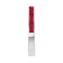 Sapphire Row Natural Gemstone Baguette Channel Stackable Ring - Ruby, 14K White Gold (view 4)