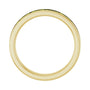 Sapphire Row Natural Gemstone Baguette Channel Stackable Ring - Peridot, 14K Yellow Gold (view 2)