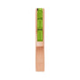 Sapphire Row Natural Gemstone Baguette Channel Stackable Ring - Peridot, 14K Rose Gold (view 4)