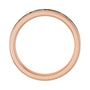 Sapphire Row Lab-Grown Gemstone Baguette Channel Stackable Ring - Alexandrite, 14K Rose Gold (view 2)