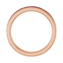 Sapphire Row Lab-Grown Gemstone Baguette Channel Stackable Ring - Ruby, 14K Rose Gold (view 2)