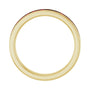 Sapphire Row Lab-Grown Gemstone Baguette Channel Stackable Ring - Ruby, 14K Yellow Gold (view 2)