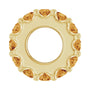 Sapphire Row Natural Gemstone Spacer Charm - Citrine, 14K Yellow Gold (view 3)