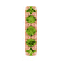 Sapphire Row Natural Gemstone Spacer Charm - Peridot, 14K Rose Gold