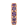 Sapphire Row Lab-Grown Gemstone Spacer Charm - Alexandrite, 14K Rose Gold