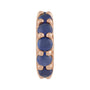 Sapphire Row Natural Gemstone Cabochon Spacer Charm - Blue Sapphire, 14K Rose Gold