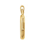 Sapphire Row Gold Swivel Locket - Default Title (view 2)