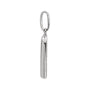 Sapphire Row Natural Diamond Pavé Heart Charm - 14K White Gold (view 2)