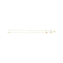 Sapphire Row Gold Heart Station Necklace - 14K Yellow Gold, 5 Hearts (view 2)