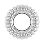 Sapphire Row Gold Fluted Roundel Charm - Platinum