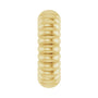 Sapphire Row Gold Fluted Roundel Charm - 14K Yellow Gold (view 3)