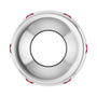 Sapphire Row Lab-Grown Gemstone Star Spacer Charm - Ruby, Platinum (view 3)