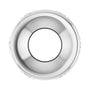 Sapphire Row Lab-Grown Gemstone Star Spacer Charm - Diamond, 10K White Gold (view 3)