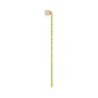 Sapphire Row Natural Diamond Graduated Bar Chain Bracelet - Default Title (view 3)