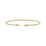 Sapphire Row Lab-Grown Diamond Four-Prong Tennis Bracelet - 14K Yellow Gold, 1 ctw (view 2)