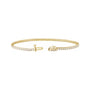 Sapphire Row Lab-Grown Diamond Four-Prong Tennis Bracelet - 14K Yellow Gold, 2 ctw (view 2)