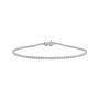 Sapphire Row Lab-Grown Diamond Four-Prong Tennis Bracelet - 14K White Gold, 1 ctw