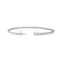 Sapphire Row Lab-Grown Diamond Four-Prong Tennis Bracelet - 14K White Gold, 3 ctw (view 2)