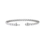 Sapphire Row Lab-Grown Diamond Four-Prong Tennis Bracelet - 14K White Gold, 8 ctw (view 2)