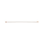 Sapphire Row Lab-Grown Diamond Four-Prong Tennis Bracelet - 14K Rose Gold, 2 ctw (view 2)