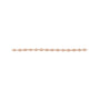 Sapphire Row Lab-Grown Diamond Mariner Link Bracelet - 14K Rose Gold (view 2)