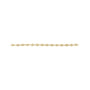 Sapphire Row Lab-Grown Diamond Mariner Link Bracelet - 14K Yellow Gold (view 2)