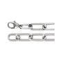 Sapphire Row Lab-Grown Diamond Pavé Paperclip Bracelet - 14K White Gold (view 2)