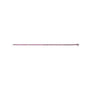 Sapphire Row Natural Gemstone Emerald-Cut Bezel Tennis Bracelet - Pink Tourmaline, 14K White Gold (view 4)