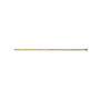 Sapphire Row Natural Gemstone Emerald-Cut Bezel Tennis Bracelet - Citrine, 14K White Gold (view 4)