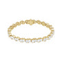 Sapphire Row Lab-Grown Diamond Fancy Pear Tennis Bracelet - 14K Yellow Gold