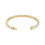 Sapphire Row Lab-Grown Diamond Fancy Pear Tennis Bracelet - 14K Yellow Gold (view 2)