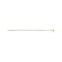 Sapphire Row Lab-Grown Diamond Prong-Set Pear Tennis Bracelet - 14K Yellow Gold (view 3)