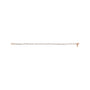 Sapphire Row Lab-Grown Diamond Prong-Set Pear Tennis Bracelet - 14K Rose Gold (view 3)