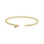 Sapphire Row Gold Bead Bracelet - Default Title (view 2)
