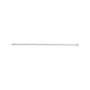 Sapphire Row Lab-Grown Diamond Round Four-Prong Tennis Bracelet - 14K Rose Gold, 4.25 mm · 12 ctw (view 3)
