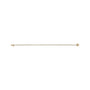 Sapphire Row Lab-Grown Diamond Round Four-Prong Tennis Bracelet - 14K Yellow Gold, 2.1 mm · 3 ctw (view 3)