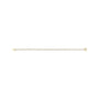 Sapphire Row Lab-Grown Diamond Round Four-Prong Tennis Bracelet - 14K Yellow Gold, 2.9 mm · 5 ctw (view 3)