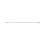 Sapphire Row Lab-Grown Diamond Round Four-Prong Tennis Bracelet - 14K Rose Gold, 1.8 mm · 2 ctw (view 3)