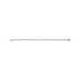 Sapphire Row Lab-Grown Diamond Round Four-Prong Tennis Bracelet - 14K Rose Gold, 2.5 mm · 4 ctw (view 3)