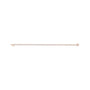 Sapphire Row Lab-Grown Diamond Round Four-Prong Tennis Bracelet - 14K Rose Gold, 3.2 mm · 6 ctw (view 2)