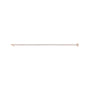 Sapphire Row Lab-Grown Diamond Round Four-Prong Tennis Bracelet - 14K Rose Gold, 3.4 mm · 7 ctw (view 3)