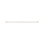 Sapphire Row Lab-Grown Diamond Round Four-Prong Tennis Bracelet - 14K Rose Gold, 3.5 mm · 8 ctw (view 3)