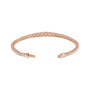 Sapphire Row Lab-Grown Diamond Graduated Tennis Bracelet - 14K Rose Gold (view 3)