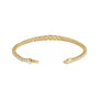 Sapphire Row Lab-Grown Diamond Graduated Tennis Bracelet - 14K Yellow Gold (view 3)