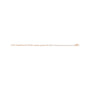 Sapphire Row Natural Diamond Half Tennis Paperclip Bracelet - 14K Rose Gold (view 2)