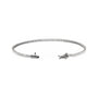 Sapphire Row Natural Diamond Mini Tennis Bracelet - 14K White Gold (view 3)